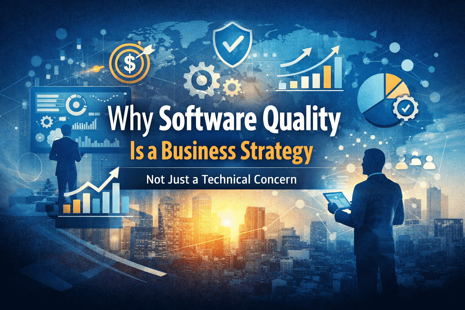 Why Software Quality is a business strategy, not just a technical concern 1 software testing as business strategy