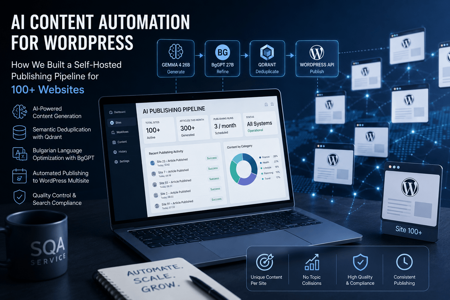 AI Content Automation for WordPress: How We Built a Self-Hosted Publishing Pipeline for 100+ Websites 5