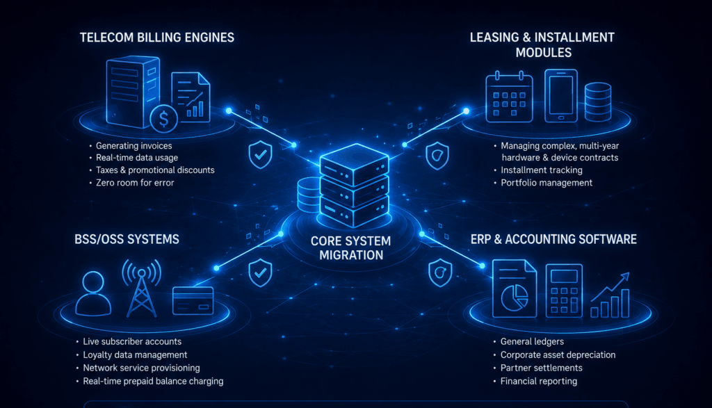 Core System Migration for the Euro Transition: Managing a Complex Infrastructure Shift for a Leading Telecom 1